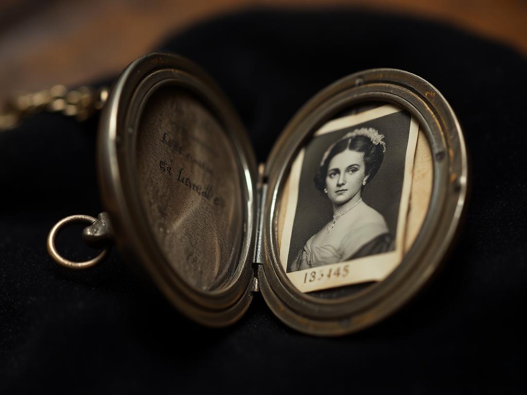 The locket with the wrong date